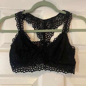AERIE black lace bralette